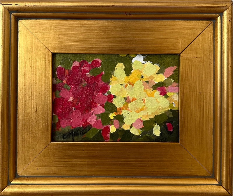 Mini Hydrangeas III by artist Elizabeth Wilson